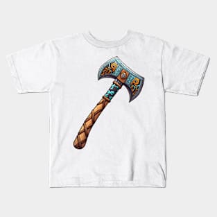 Native American Axe Kids T-Shirt